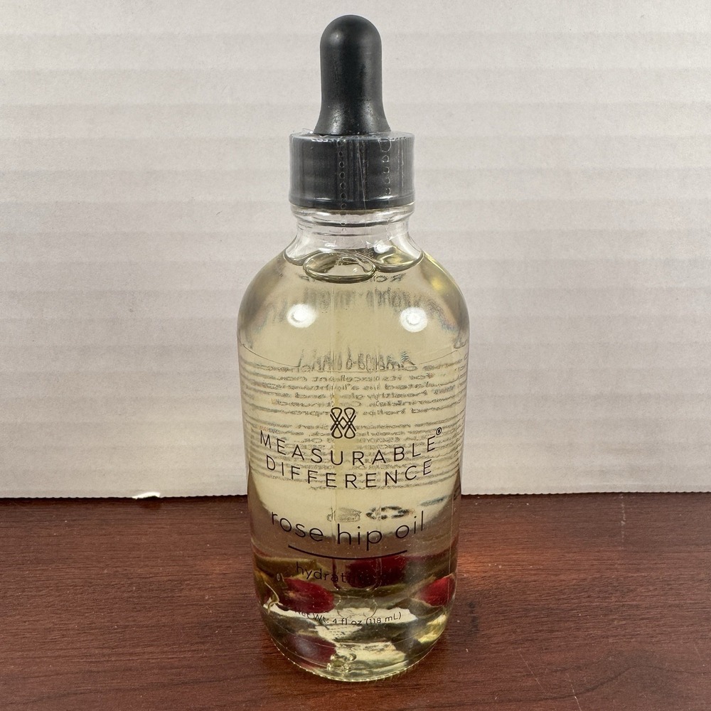 Measurable Difference Rosehip Hydrating Oil 4 oz Nourish & Restore Fine Lines